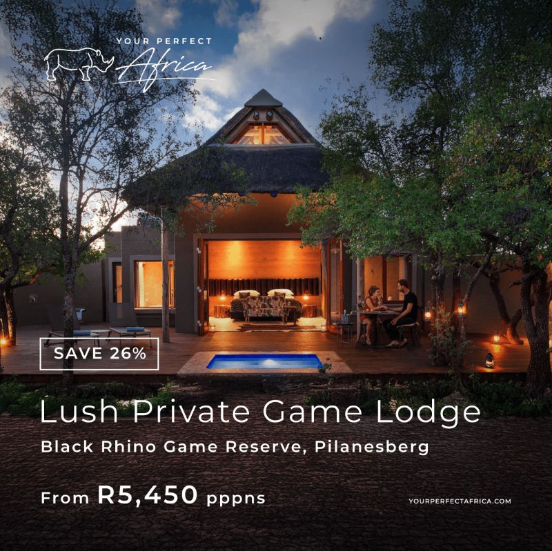 Lush Private Game Lodge Pilanesberg Special Offers Bush Breaks Deals 2026