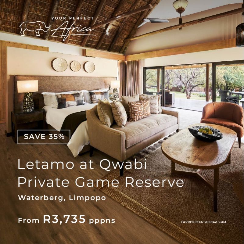 Qwabi Letamo Waterberg Special Offers Bush Breaks Deals 2026